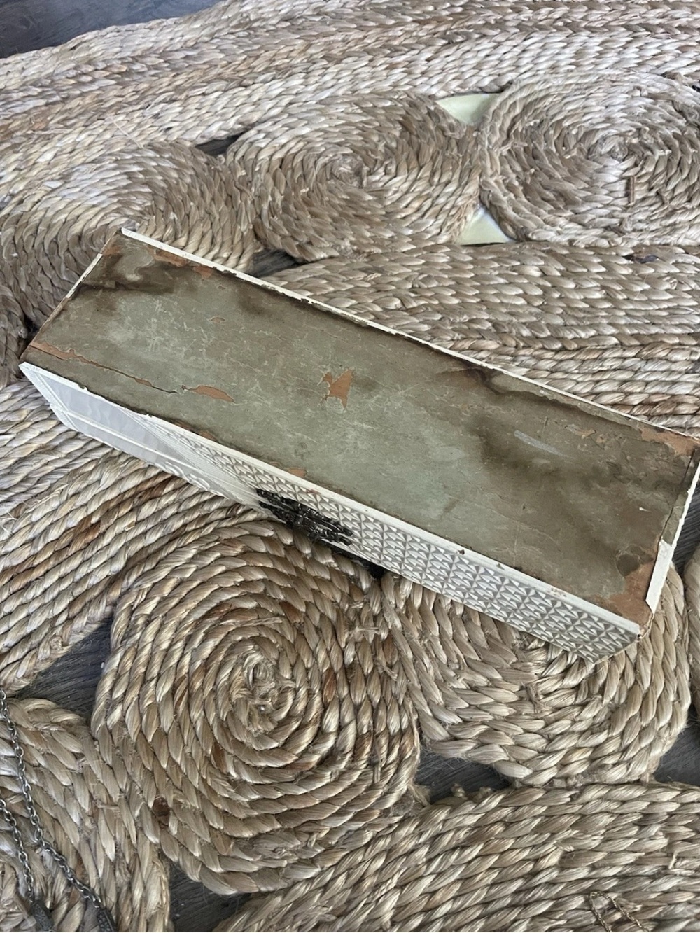 Vintage Lot Silver tone & Jewelry Box - Picture 6 of 8